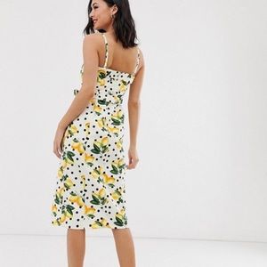 oasis lemon dress
